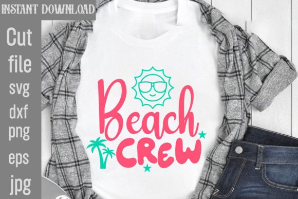 Download Beach Crew SVG Cut File - Premium Resources
