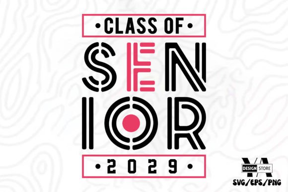 Download Senior 2029 CLASS of 2029 Graduation SVG - 2029 Collection