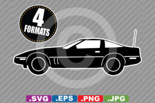 Download Classic 1984 Sports Car Silhouette - Classic Collection