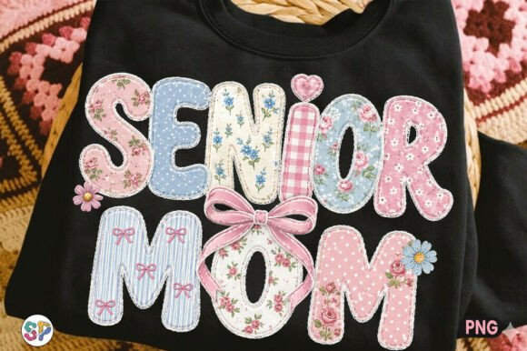 Download Coquette Senior Mom Sublimation Shirt - Premium Resources