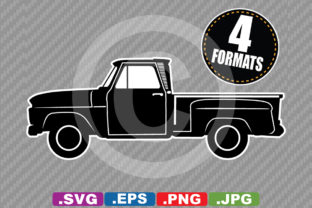 Download Classic / Antique 1965 Pickup Silhouette - Classic Collection